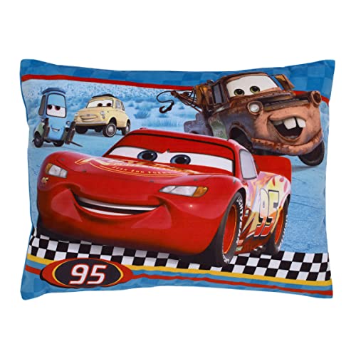 Disney Cars Radiator Springs Blue i crvena munja McQueen i vučni mater Dekorativni jastuk za mali