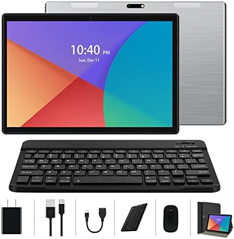 Yotopt 10 inčni Octa Core tablet, Andorid 11, 4GB RAM 64GB ROM, 1280p G + G IPS ekran osetljiv na dodir, WiFi, GPS Android tableta,