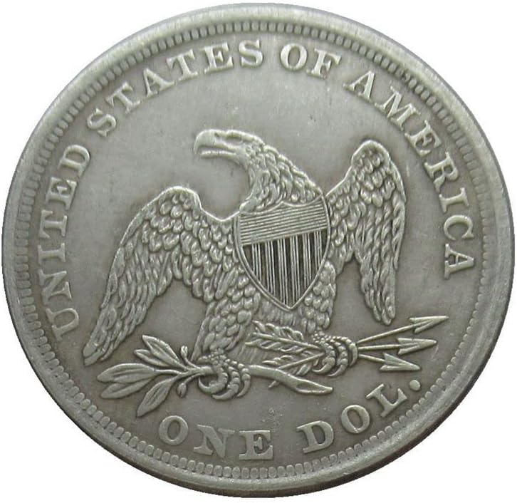 U.S. $ 1 zastava 1849 Srebrna replika pribora za repliku
