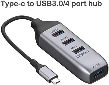 Konektori Tip C Hub 4 u 1 USB C HUB multifunkcionalni Plug and Play USB3. 0 Splitter Port priključne stanice za Laptop pretvarač adaptera