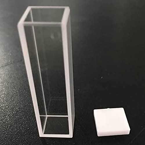 Adamas-beta staklena kiveta 20mm 7ml fluorescencija Microcuvette prozirna otvorena vrhunska kiveta za spektrofotometar, 22,5 × 12,5