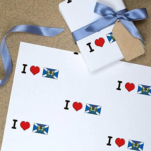 5 x A1 'volim Škotsku' omotavanje poklona/Listovi papira za umotavanje