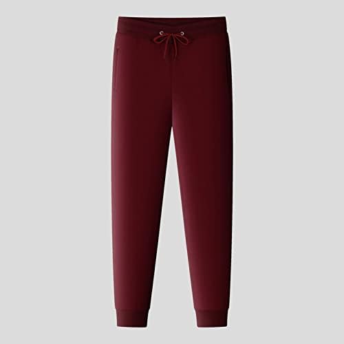 Miashui hlače mens muns jesen i zimska visoka ulična modna slobodno vrijeme labavi sportski sportski boju čipke pantalone poklon
