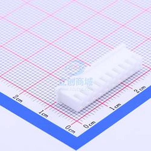 20 kom XH utikač Plastična školjka 1 * 10p korak 2,5 mm stezna Plastična školjka kroz rupu, P=2,5 mm XH 0,098 2,50 mm XHP-10