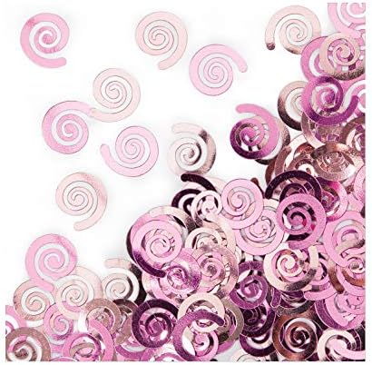 Kreativna pretvorba klasične ružičaste kovrče Confete