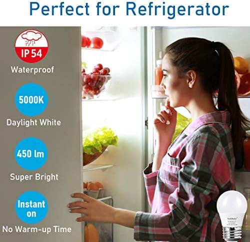 LED sijalica za frižider 40W ekvivalentne A15 sijalice za frižider aparata, vodootporne, 450 lumena 5W dnevno svjetlo 5000K E26 Srednja