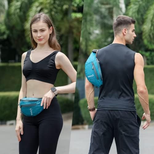 Torčica za muške žene za muškarce Tosca - Putovanje Fanny Pack za žene protiv krađe muškarca HIP paket struka sa preživljavanjem kompasa,