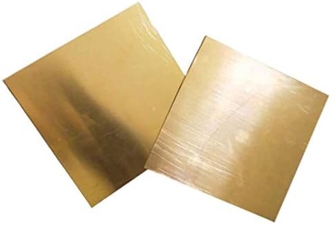 ACCDUER Metal Bakar folija bakar lim mesing Cu metalni lim folija ploča je idealna za izradu ili električne projekte debljine mesing