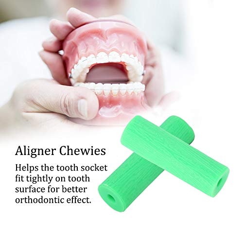 Aligner Chewies, 2 kom.Silikonski nevidljivi držač za korekciju ortodontski zalogaj zubi žvakači, Ortodoncija čine poravnavanje