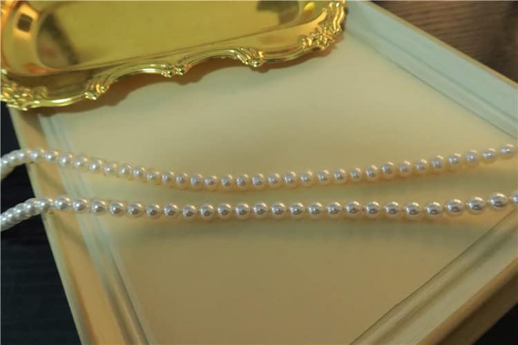 整体 包金 施家 水晶 珍珠 项 链极 简约 轻奢复 古 欧 美 优雅 气质