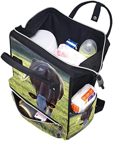 Aniaml krava travna pašnja ručni ruksak ruksak back baby peppy mijenja torbe s više funkcija Veliki kapacitet putnička torba