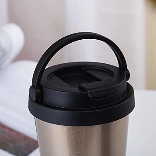 TWDYC Prijenosni izdržljiv nehrđajući čelik Dvostruki WWALL vakuumski izolirani putni čaše za kafu, pogodan za dom, ured