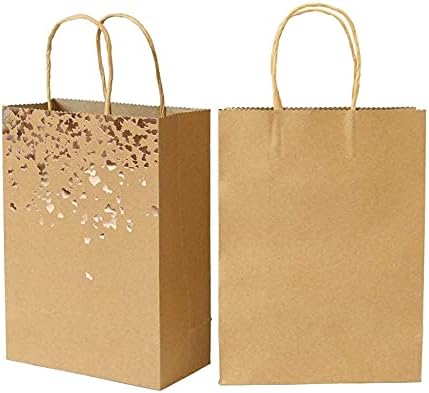 Gularizi Kraft papirnasta torba smeđa papir napravljena u kupovini Torbe za rođendan Ženska ladica za skladištenje odjeće