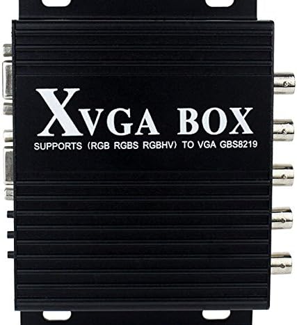 Baile GBS-8219 XVGA kutija CGA EGA RGB RGBS RGBHV u VGA industrijski monitor Video Converter za FHKD