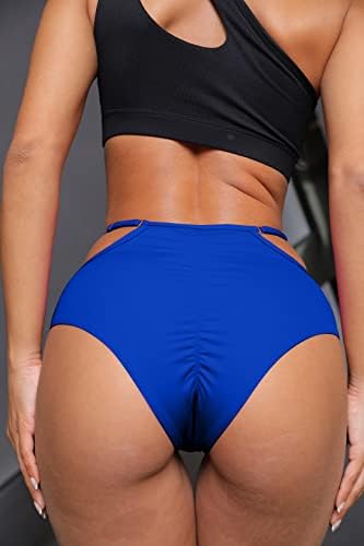 BZB ženski visokog struka čipke za čipke Yoga kratke hlače Prekom Twerk Dance Hot Gaties Pokretanje gamaši