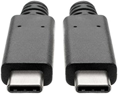 Tripp Lite USB C kabel sa 5A 1 10 Gbps m / m USB 3.1 Gen 2 USB tipa C USB-C USB Type-C 3FT 3 ', crna