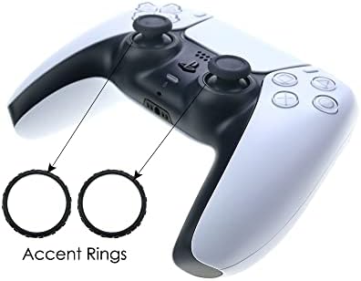 2kom zamjena dekorativnih akcentnih prstenova za dodatnu opremu za PS5 kontroler