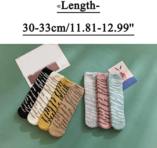 Afeidd zimske čarape za ženske koračne ručke Stripe čarape Šarene lagane atletske čarape Ležerne prilike čarape Sudac