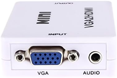 Micro Traders VGA do HDMI Converter HD 1080P HDTV Video Audio adapter sa adapterima za audio kutije Kompatibilan sa PC laptopom