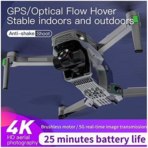Megavm GPS Drone 4K dvostruka kamera Profesionalna fotografija bez četkica bez četkica 1200m RC preklopljiv quadcopter