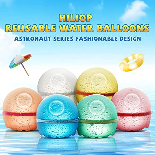 Hiliop vodeni baloni za višekratnu upotrebu, punjenje ljetnih prskanja zabavnih zabava za bazene na otvorenom