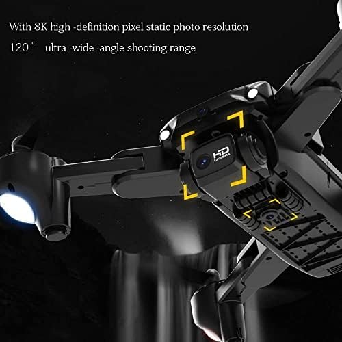 Stseeace drone sa 8k kamerom za odrasle, RC Quadcopter za početnike Dječje igračke Pokloni, 2 baterije, nadmorske visine, režim bez