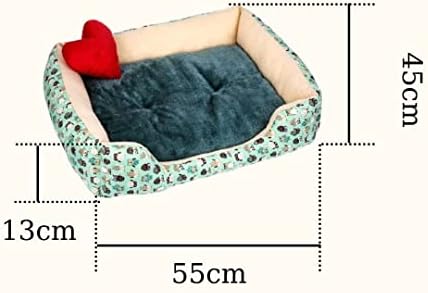 Krevet za mačke koji se samo zagrijava-zimski plišani Meki Psi krevet za mačke s jastukom 3 za mali srednji krevet za mačke za mačke