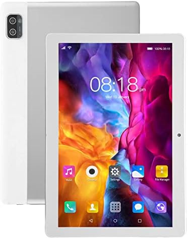 Focket 10,1 inčni Android tablet, Android 12 tablet 6GB 128GB 1960 x 1080 HD IPS Touch ekranu Bluetooth 5,0 2MP 5MP dual kamera 5g