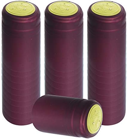 Pakovanje za flaširanje vina - uključuje 30 PVC kapsula za toplotne skupljanje sa karticama za suzanje i 30 8 ravna četa 7/8 x 1