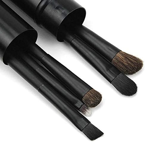 5pcs Travel Prijenosni mini oka četkica za šminku Set smudge Eyeshadow Eyeliner obrva četkica za usne šminke četkica Kit Professional