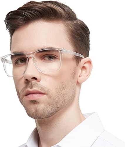 Occi Chiari Prevelike naočale za čitanje Muškarci veliki kvadratni dizajnerski čitači 1,0 1,25 1,5 1,75 2,0 2,25 2,5 2,75 3,0 3,5