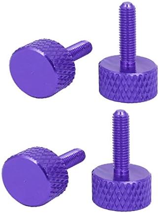 New LON0167 kompjuterski računar Istaknuta grafička kartica Knurled Pouzdana efikasnost Glavni vijci za palac ljubičasti m3x12mm 4pcs