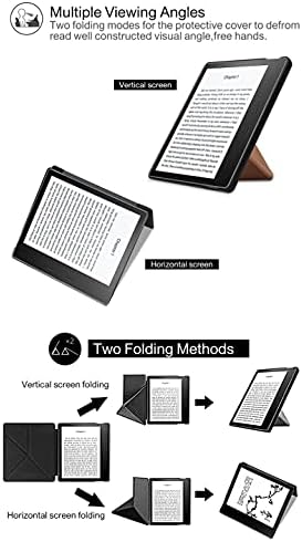 ZENGCANG Kindle PU Cover-tanka Navlaka za Kindle Oasis 3 2019 inteligentna futrola za e-čitač za Kindle Oasis 7.0 2017 Funda Capa