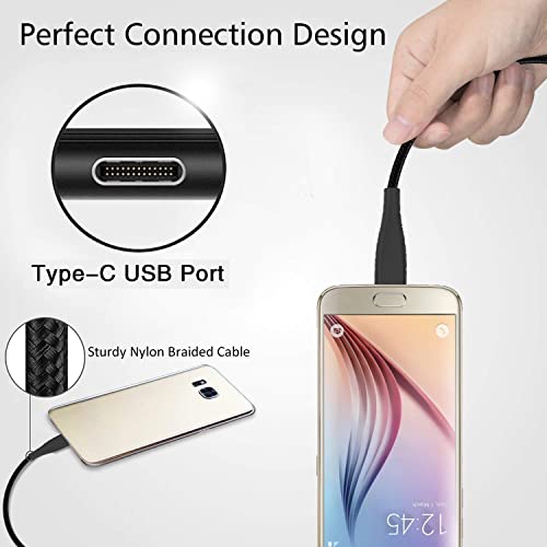USB TIP C punjač 6FT + 10ft, punjenje za Samsung Galaxy S22 S23 Plus ultra A04S A14 A12, kartica A8 10,5 2022, tab S8 tablet, moto