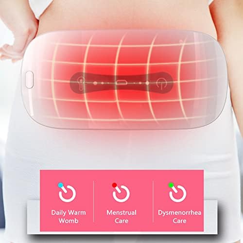 Layhou menstrualna podloga za grijanje Prijenosni USB kabel Bežični sa 3 razine topline i 3 režima za reljefne bolove u trbuhu za