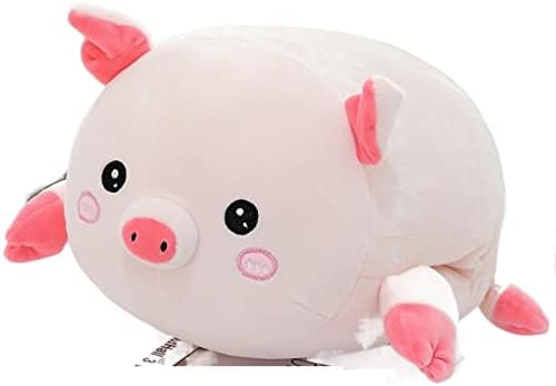 SSXGSLBH Super Soft Soft Piggy Panda plišana igračka Punjeni jastuk za životinje Ružičasta