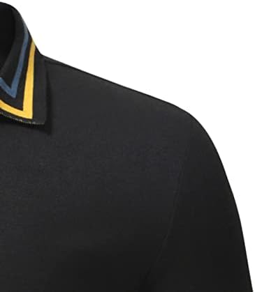 YHAIOGS muške košulje muške odjeće Setovi muške haljine Slim Ultra bora ovratnik rastezanje jedinstveni pokloni za muškarce