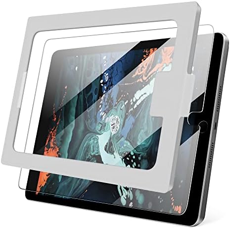 KingBlanc [1-instalacija na dodir] zaštitnik ekrana za iPad 9./8./7. generacije (2021/2020/2019 10,2 inča/10,5 inča iPad Air 3. generacije