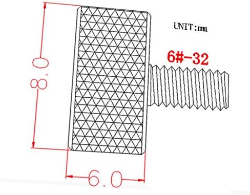 X-Dree Computer Graphics Card Okrugli vijci za punjenje palca Fushcia 6 -32 10pcs (Tarjeta Gráfica de Ordenador Cabeza Redonda Tornillos