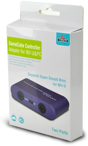 Mayflash Gamecube adapter za kontroler za Wii U PC USB i prebacite dva porta