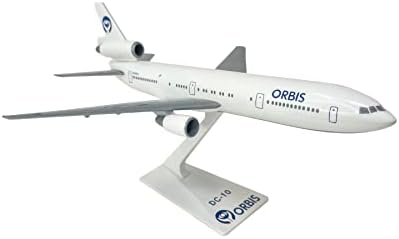 Minijature leta Orbis bolnica za leteće oči DC - 10 avion minijaturni Model plastični Snap Fit 1: 250 deo ADC-01000I-016