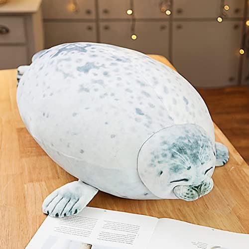 Meideli Chubby Blob brtva jastuk džinovski brtva plišana masno brtva punjena životinja super meka brtva igračka bijela l