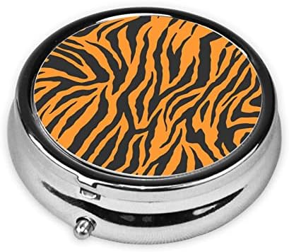 Dozator Lijekova Orange Tiger Leopard - Prijenosna Mini Putna Dnevna Kutija Za Pilule