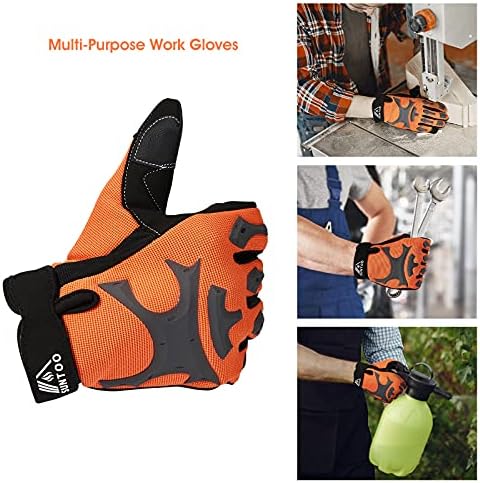 Suntoo Radne rukavice za mehaničaru sa hvataljkama za muškarce Sigurnosne zaštite Kevlar vlaknaste rukavice za vrt