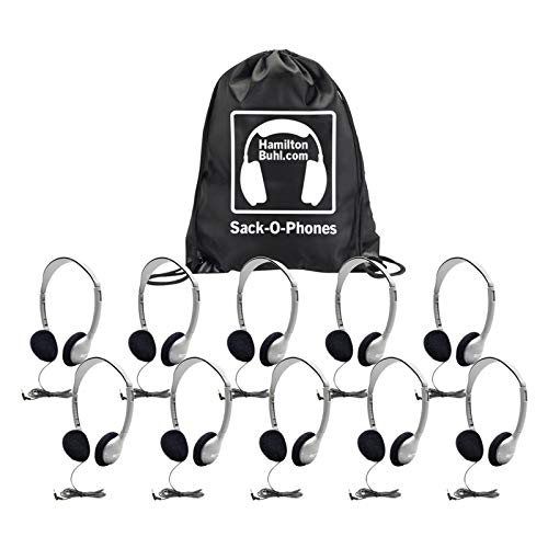 Hamiltonbuhl Hecsopha2 Sack-O-telefone, 10 HA2 Lični slušalice, jastuci za uši u nozi u torbi