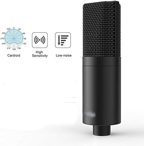 Uxzdx USB PC kondenzator mikrofon sa podesivim Desktop Mic ruku amortizer za Studio snimanje vokal glas