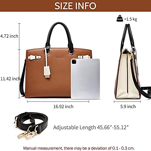 Bostantna aktovka za žene originalna koža laptop laptop za laptop ramena torbica torba torbica 15,6 inča i ženska novčanik Prave kože
