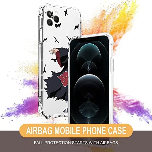 Daizag iPhone 12 Pro Max Case, Anime 016 Kućišta za muškarca Žena Boy Girl Fan, Crystal Clear Soft Transparent TPU futrola s zaštitnim