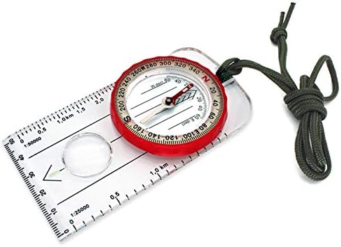 GPPZM kompas za crtanje na otvorenom, sjeverna igla s povećalom, šipkom, svjetlosne funkcije, jasnije i izdržljivije