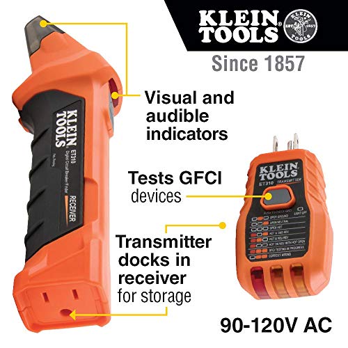 Klein Tools MM600 Multimetar, digitalni auto-raspon, AC / DC napon i trenutni i 80016 Komplet alata za prekidač prekidača sa dodacima,